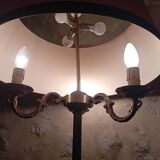 Vintage brass floor lamp