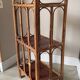 ETAGERE Bibliothèque ROTIN Vintage