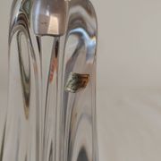 Pied de lampe en cristal de Lorraine