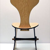 Set of Two Italian Chairs in Formica, 1960s