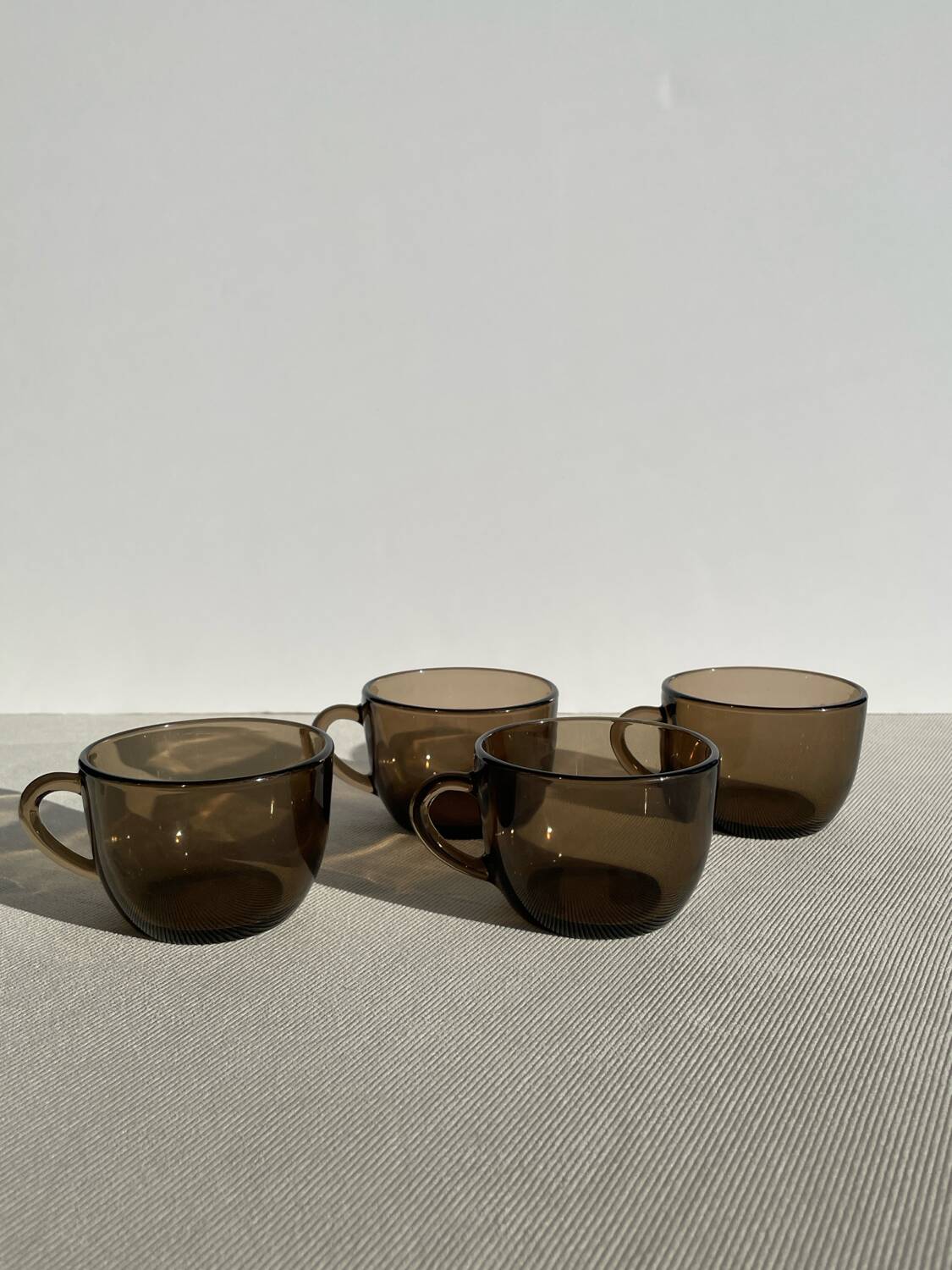 Vereco glass espresso cups