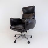 Fauteuil de bureau en cuir Otto Zapf pour Topstar