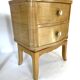 Pair of vintage nightstands or bedside tables from the 50s