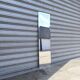 Art Deco Beveled Mirror 123 x 36