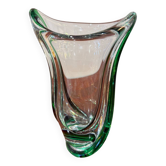 Vase torsadé cristal saint louis