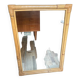 Vintage rattan mirror 76x54cm from the 70s