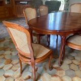 Dining table with extension