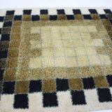 1960s Abstract Wool Carpet by Hojer Eksport Wilton, Denmark