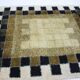 Tapis abstrait en laine des années 1960 par Hojer Eksport Wilton, Danemark