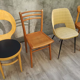 Lot de 6 chaises vintages depareillées