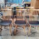 Set of 6 Baumann chairs model Sonate.