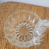 Sucrier en verre moulé