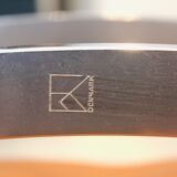 Paire de chauffeuses PK22 en cuir cognac par Poul Kjærholm pour E Kold Christensen