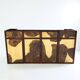 Large oxidized and patinated brass bar by Isabelle and Richard Faure 1970