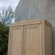 Natural wood cabinet