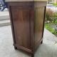 Refurbished Art Deco furniture – satin black & gold accents, one-of-a-kind piece