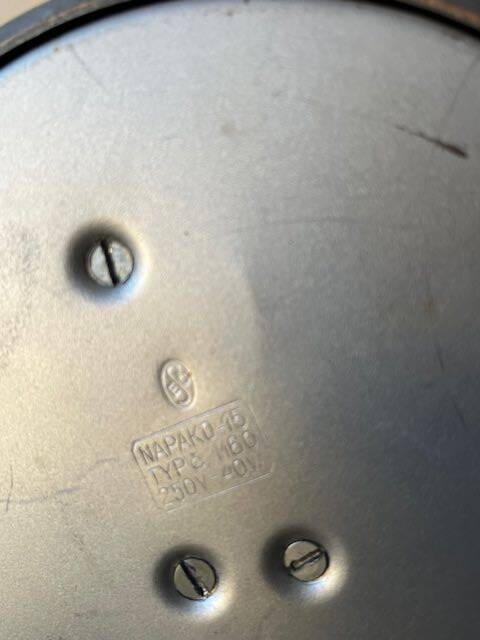 Functionalist Table Lamp Napako Mod. 1160