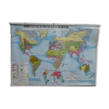 Vintage MDI Agriculture and Fishing School Card Worldwide