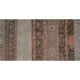 Vintage Turkish hallway rug 76x1 cm