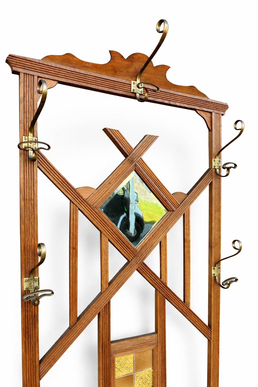 Art Deco coat rack antique 1940