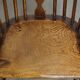 Set of 2 very charming antique English highback Windsor dining chairs