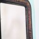 19th century Louis-Philippe mirror – original glass & marbled frame – 37x31 cm
