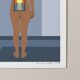 The Escape, art print 13x18 cm, numbered and signed