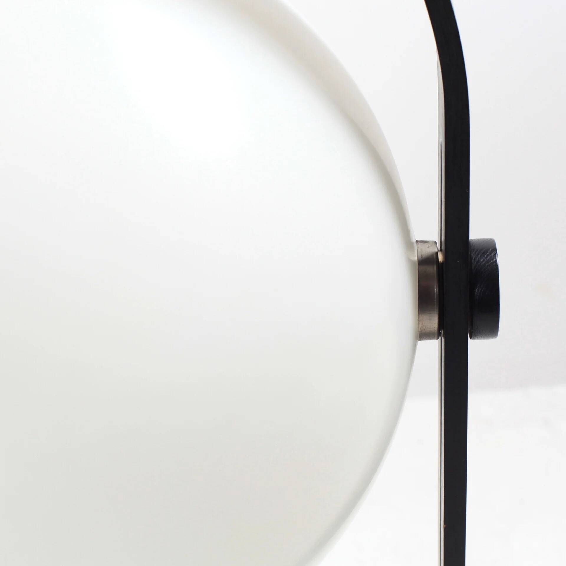 1960s large plywood and perpex floor lamp by Temde Switzerland