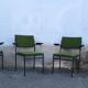 27 armchairs - modern - vintage - metal feet - 1960