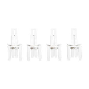 Set de 4 chaises de salon