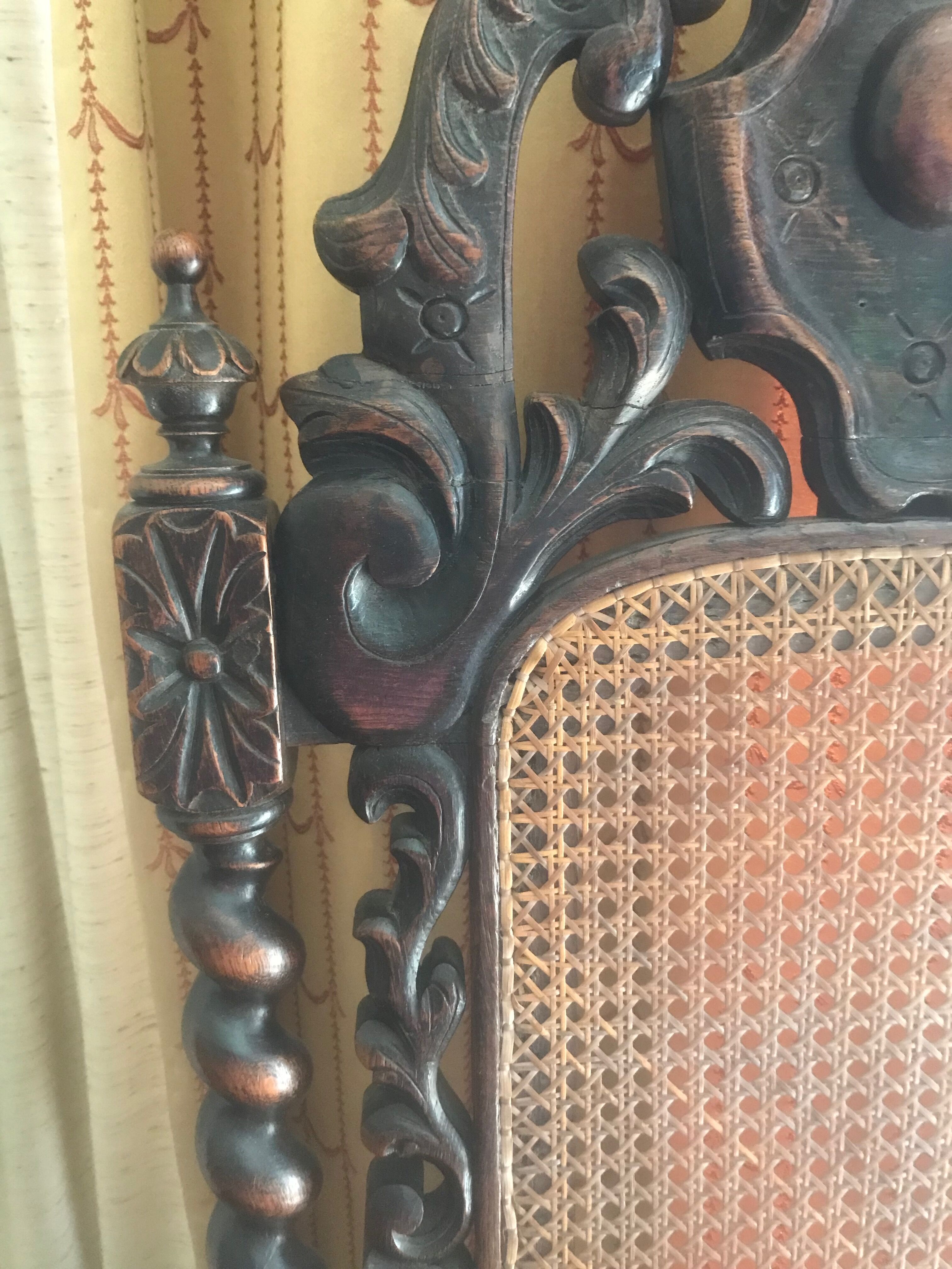 Chairs canées Henri IV