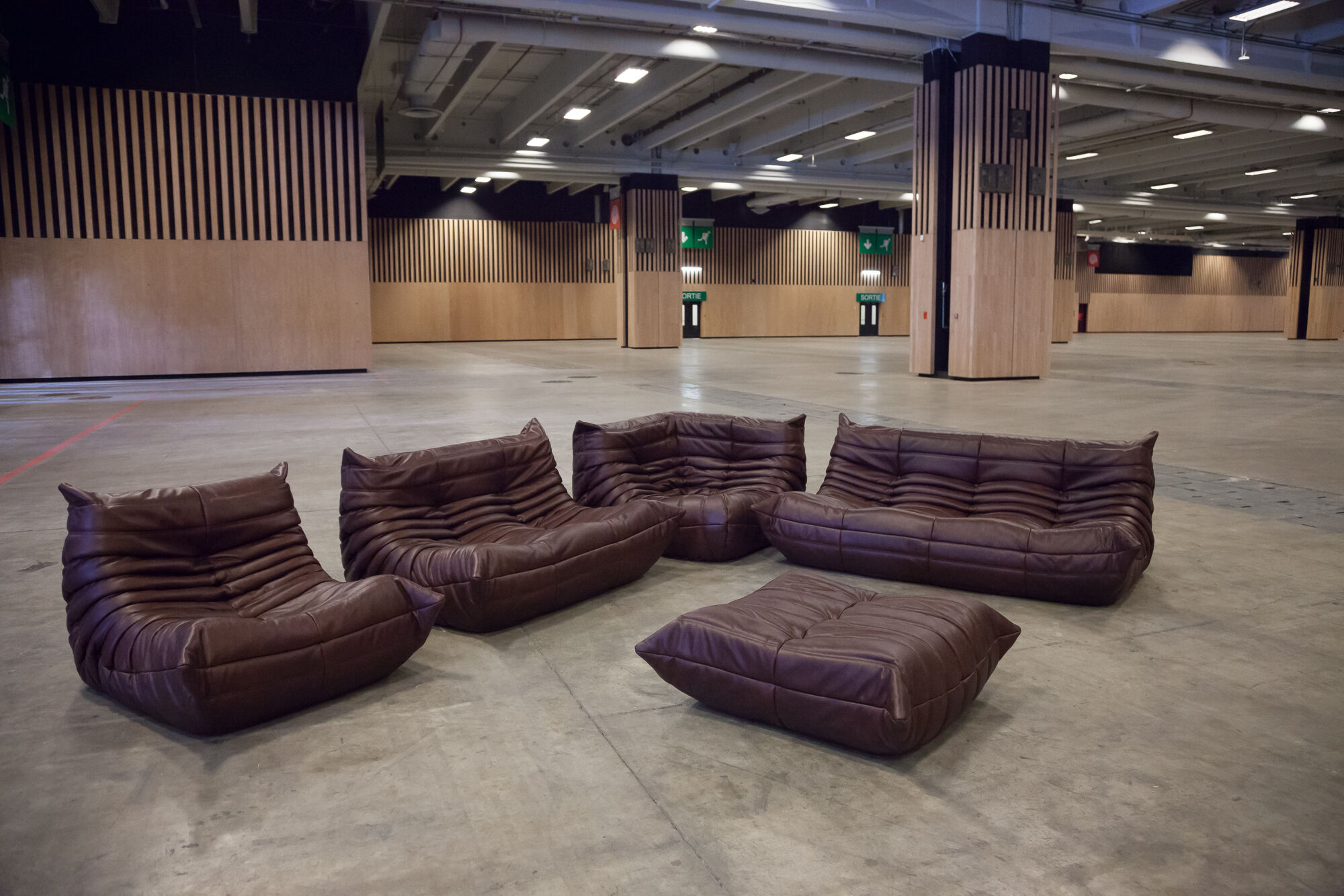 Togo sofa set model designed by Michel Ducaroy 1973