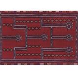 Vintage Turkish Oushak Rug Handwoven 144x240 cm