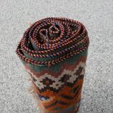 Oriental kilim rug Shiraz Gashgai antique: 1.50 x 3.50 metres