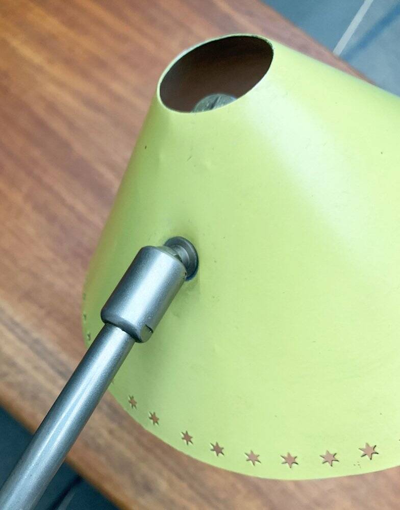 Lampe de table ou murale Mid-Century minimaliste néerlandaise Pinocchio par H. Busquet pour Hala Zeist, années 1950