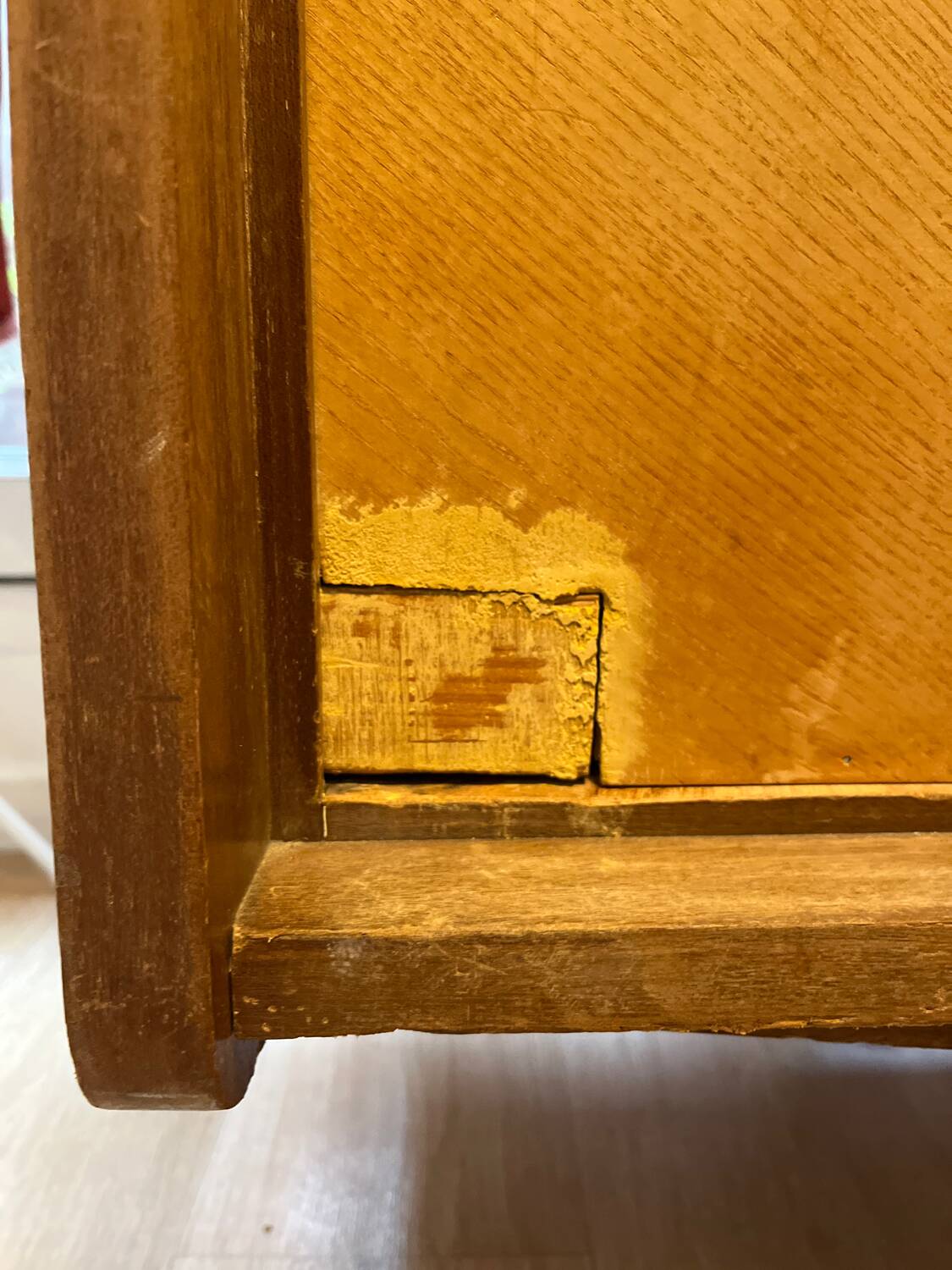 1960s wooden wardrobe