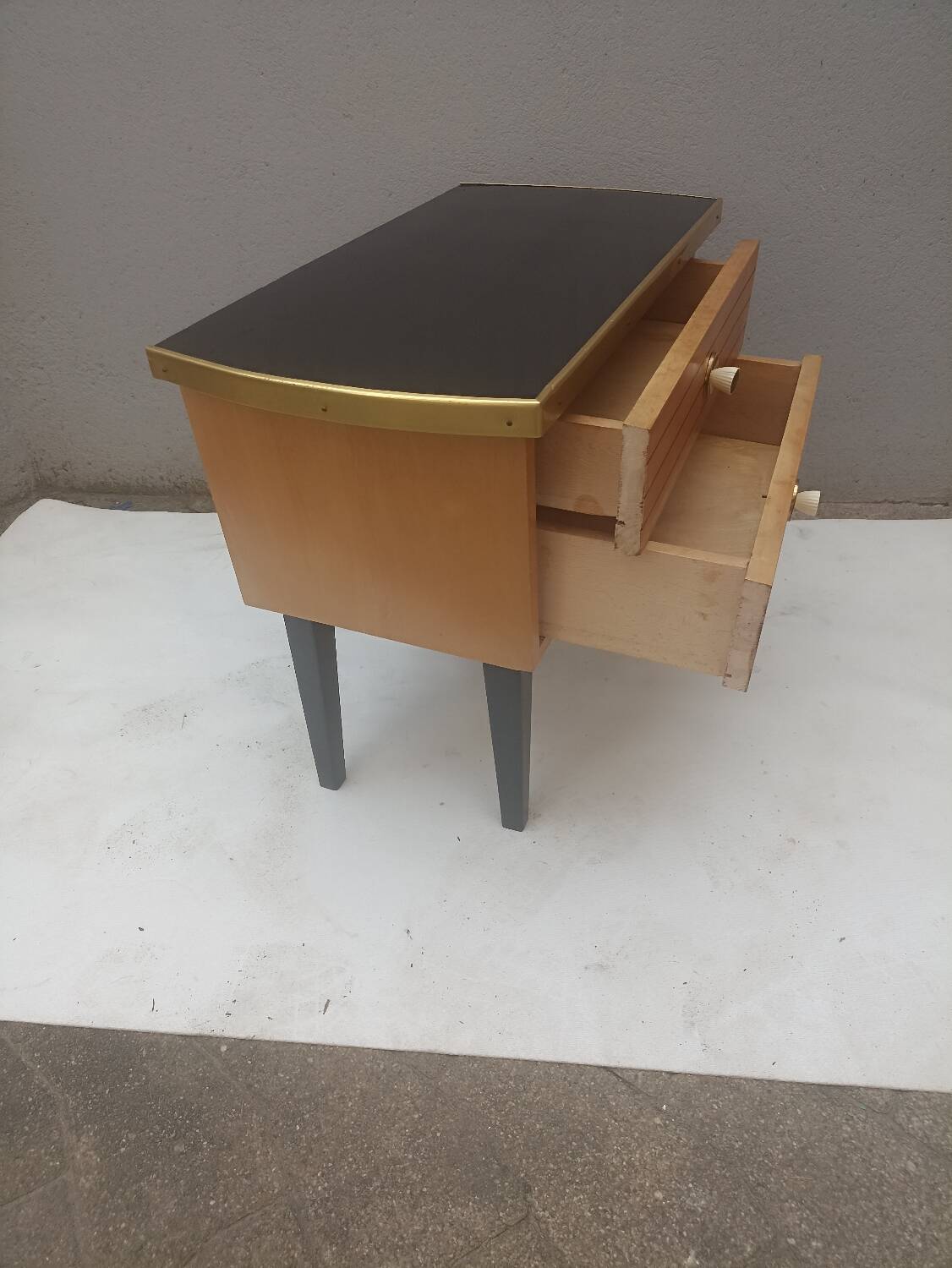 Vintage bedside table