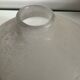Trio of vintage Biot vases in bubbled glass paste
