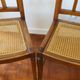 8 chaises cannées