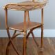 Rattan and bamboo 70's bedside