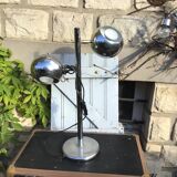Beautiful vintage chrome designer lamp. Italian 60/70