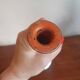 Vintage mercury glass candle holder
