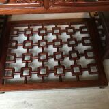Chinese style desk with optional chair footrest