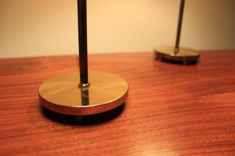 Pair of Midcentury Table /Desk Lamps Falkenbergs Belysnings, Sweden, 1970s