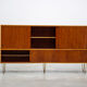 Important sideboard designed by Belgian designer Alfred Hendrickx for Belform 1950