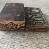 Gilded wooden box