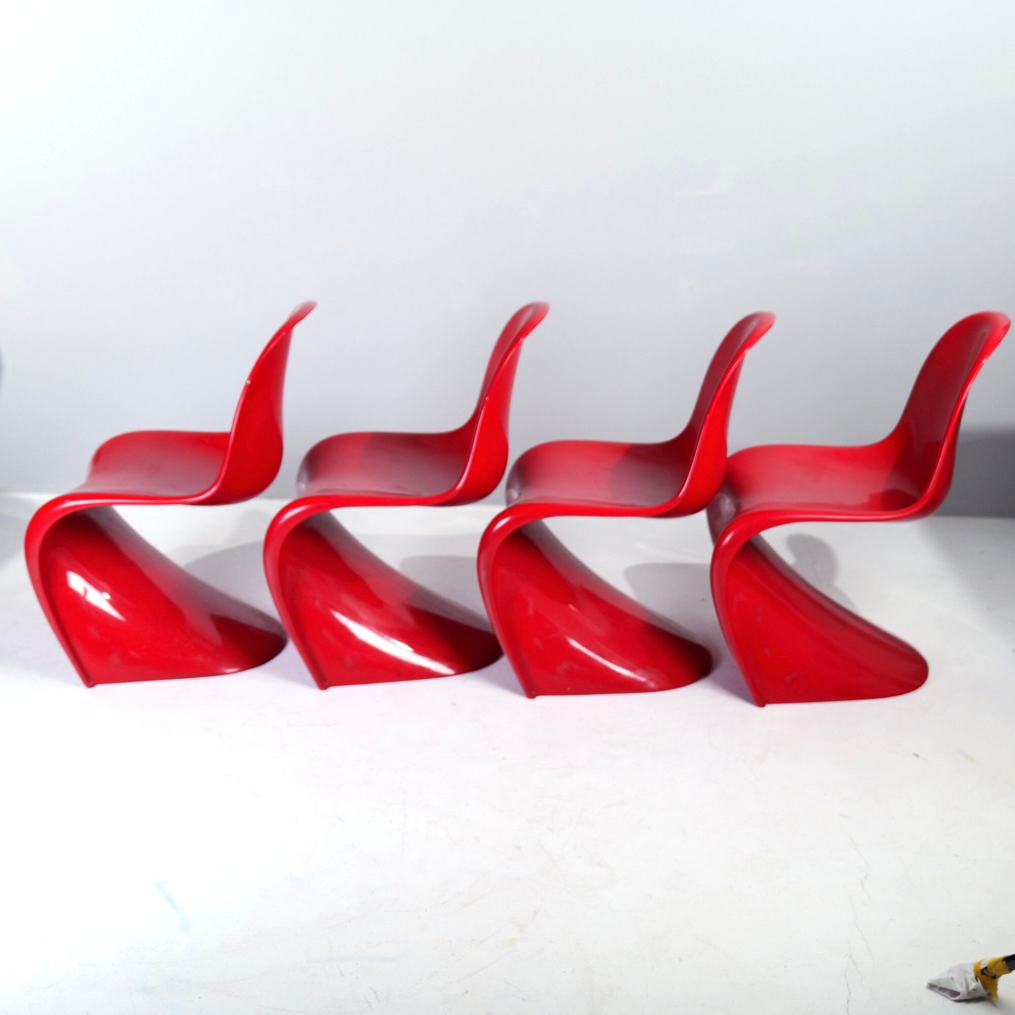 1st edition vintage Panton Chairs 1968 Herman Miller Collection