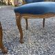 Pair of Louis XV style cabriolet armchairs