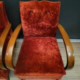 Paire de fauteuils Art Déco années 30