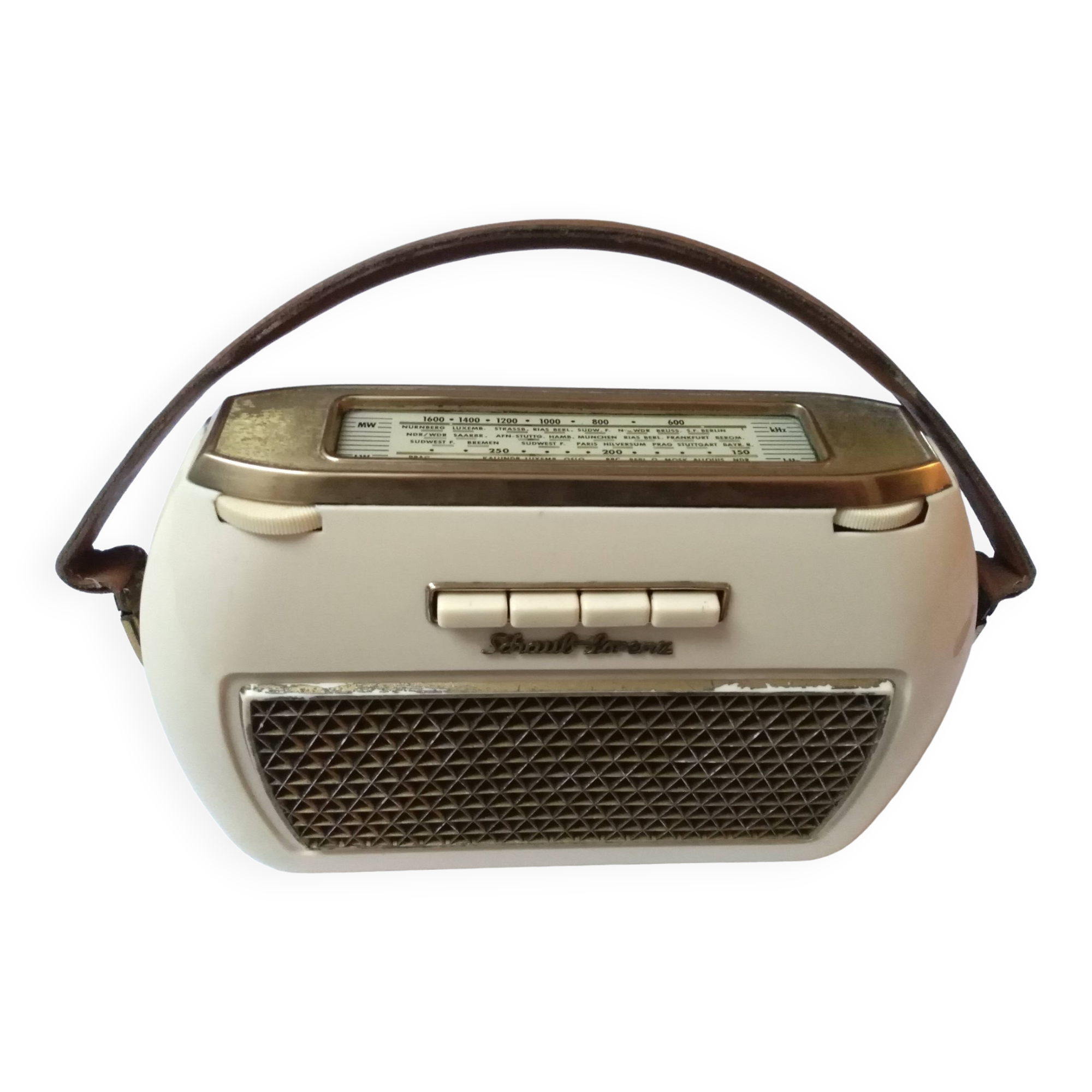 Portable radio schaub lorenz 1959